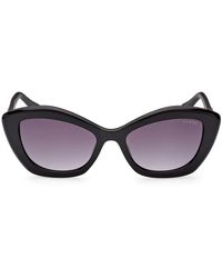 Guess - Elegante cat-eye sonnenbrille mit rauchgrauen gläsern - Lyst