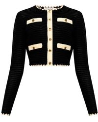 Self-Portrait - Cardigan corto - Lyst