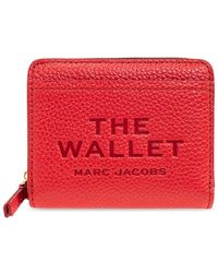 Marc Jacobs - Accessoires ,Rood ,Portemonnee The Mini - Lyst