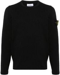 Stone Island - Round-Neck Knitwear - Lyst