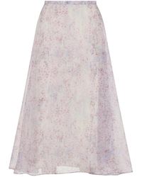 Alberta Ferretti - Midi Skirts - Lyst