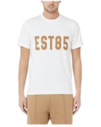 Paolo Pecora - T-shirts and polos white - Lyst