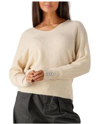 Summum - Truien & Vesten ,Wol Oversized Sweater Wollen Elastaan Mix Knit - Lyst