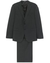 Emporio Armani - Klassischer wollanzug mit 2 knöpfen - Lyst
