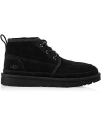 UGG - Schoenen ,Zwart ,Wol Leren Sneakers - Lyst
