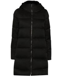 Herno - Jassen ,Zwart ,Polyester A Shape Down Jacket - Lyst