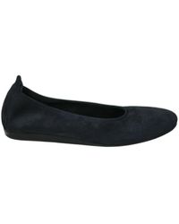 Arche - Schoenen ,Blauw ,Leer Blauwe Ballerina's Met Latex Zool - Lyst