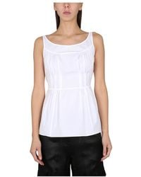 Aspesi - Sleeveless Tops - Lyst