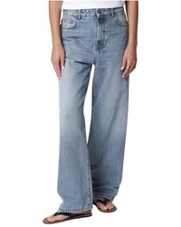 Rohe - Jeans ,Blauw ,Denim Bruun Signature Baggy Denim - Lyst