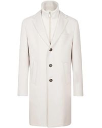 Eleventy - Single-Breasted Coats - Lyst