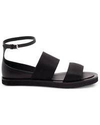 Max Mara - Schoenen ,Zwart ,Platte Sandalen - Lyst