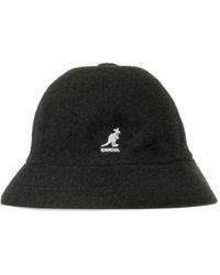 Kangol - Schwarzer Bermuda Bucket Hat Casual Stil - Lyst