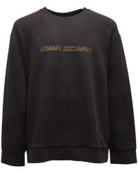 Armani - Schwarzer Exchange Sweatshirt Xm000082 Modell - Lyst