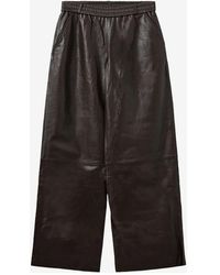 THE GARMENT - Leather Trousers - Lyst