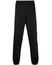 Moschino - Broeken ,Zwart ,Polyester Zwarte Casual Broek - Lyst
