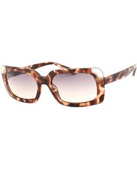 Guess - Bruine Plastic Zonnebril - Lyst
