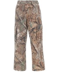Represent - Broeken ,Veelkleurig ,Katoen Real Tree Camo Pants - Lyst
