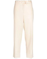 Jil Sander - Elegante Woll-Cropped-Hose - Lyst