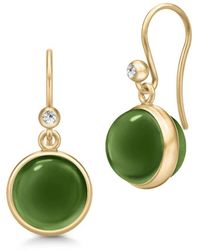 Julie Sandlau - Grüne cabochon prime ohrringe - Lyst