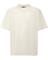 Represent - Tops ,Wit ,Katoen Initial Oversized T-Shirt - Lyst