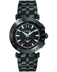 Versace - Armbanduhr schweizer uhr v-race - Lyst