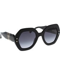 Carolina Herrera - Sonnenbrille mit verlaufsgläsern und garantie - Lyst