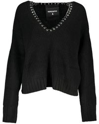 Patrizia Pepe - V-neck knitwear - Lyst