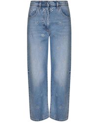 MSGM - Straight Jeans - Lyst