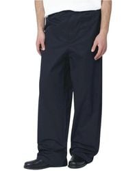 Jil Sander - Wijde Katoenen Broek - Lyst
