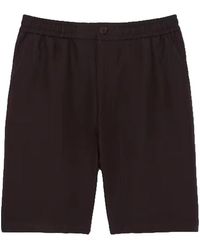 Lacoste - Regular Fit Linnenmix Twill Shorts - Lyst