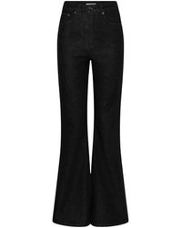 Gestuz - Jeans ,Zwart ,Katoen Gzemulina Hw Flared Jeans - Lyst