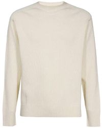 ARMANI EXCHANGE - Round-Neck Knitwear - Lyst