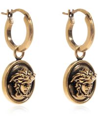 Versace - Medusa Head Earrings - Lyst