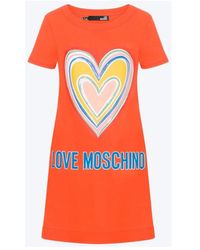 Love Moschino - T-shirts - Lyst