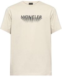 Moncler - Logo Cotton Jersey T-Shirt - Lyst