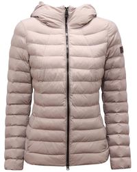 Peuterey - Jassen ,Grijs ,Gewatteerde Jas Kalpe Model - Lyst