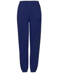 Fila - Broeken ,Blauw ,Katoen Cotton Joggers Workout Broek - Lyst