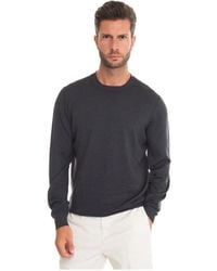Fay - Steen Gewassen Slim Fit Wollen Trui - Lyst