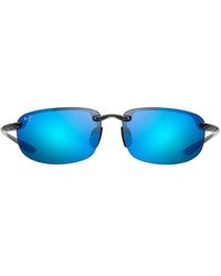 Maui Jim - Sport-sonnenbrille hookipa xl mp-bh, sport-sonnenbrille mit polarisierten blue hawaii gläsern - Lyst