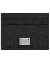 Dolce & Gabbana - Card Holder With Logo - Lyst