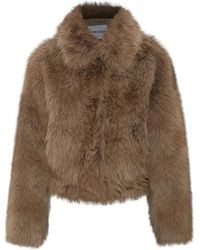 Stand Studio - Jassen ,Bruin ,Polyester Lena Jacket - Lyst
