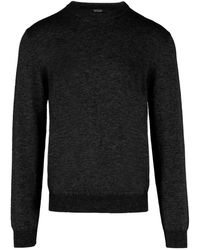 Bomboogie - Merino Wool Crew Neck Sweater - Lyst