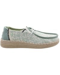 HEYDUDE - Laced Shoes - Lyst