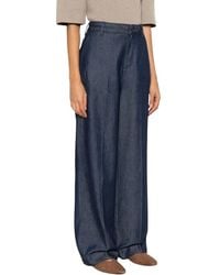 Calvin Klein - Wide Trousers - Lyst