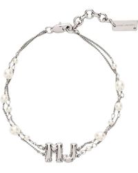Marc Jacobs - Double Chain Bracelet - Lyst
