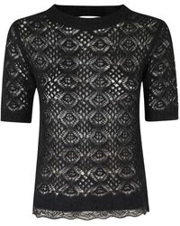 Ermanno Scervino - Round-Neck Knitwear - Lyst