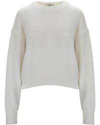 Elisabetta Franchi - Round-Neck Knitwear - Lyst