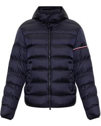 Moncler - Jassen ,Blauw ,Nylon Ravenlock Down Jacket - Lyst