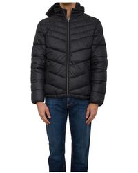 Guess - Jassen ,Zwart ,Polyester Zwarte Jassen 100%Pl - Lyst