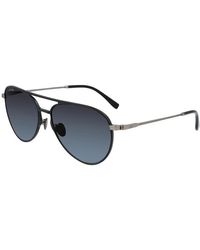 Lacoste - Sonnenbrille, schwarzer rahmen, größe 58 - Lyst